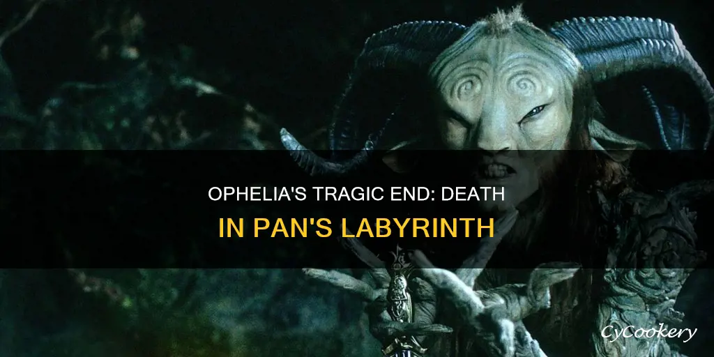 how does ophelia die in pan