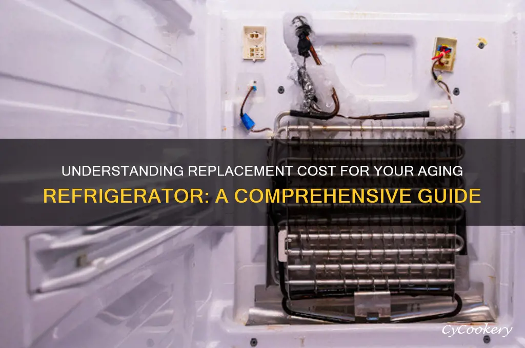 how does replacement cost work with a old refrigerator