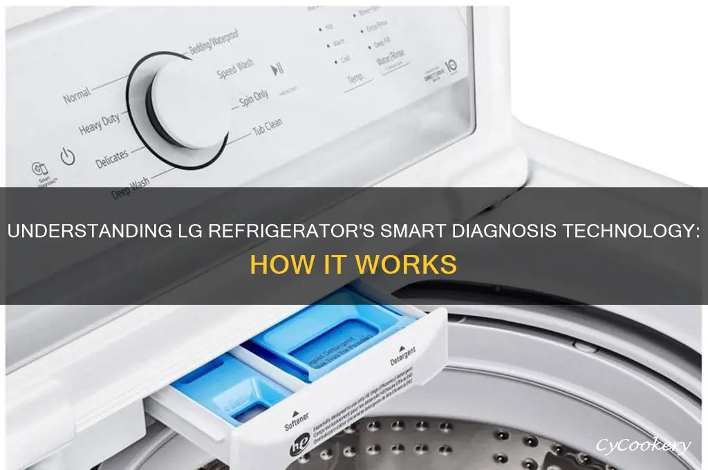 how does smart diagnosis work on lg refrigerator