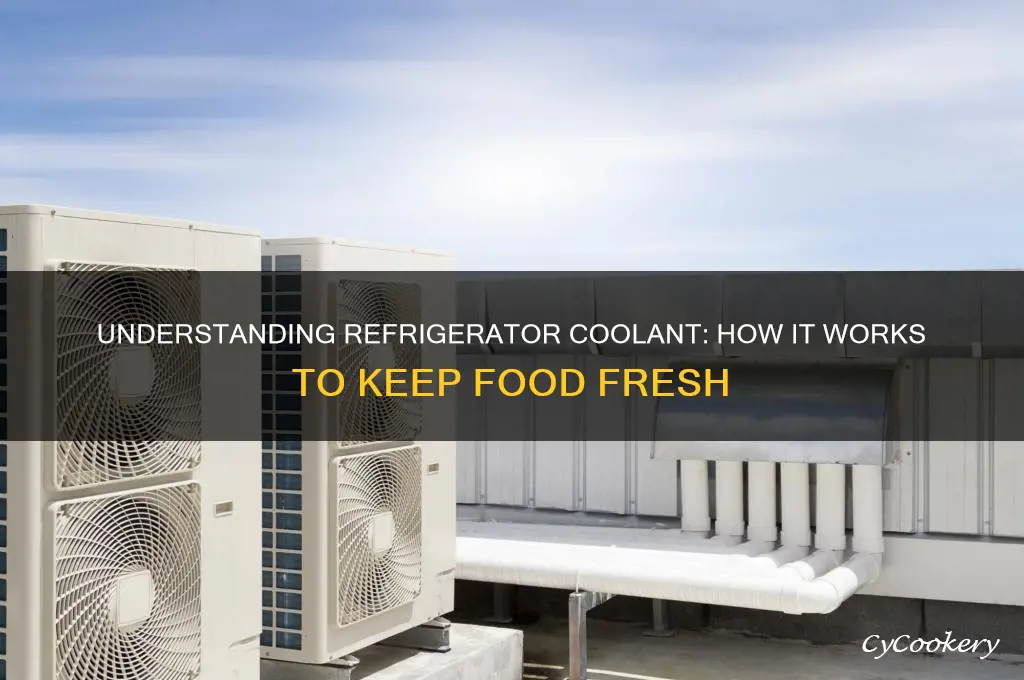 how does the coolant work in a refrigerator