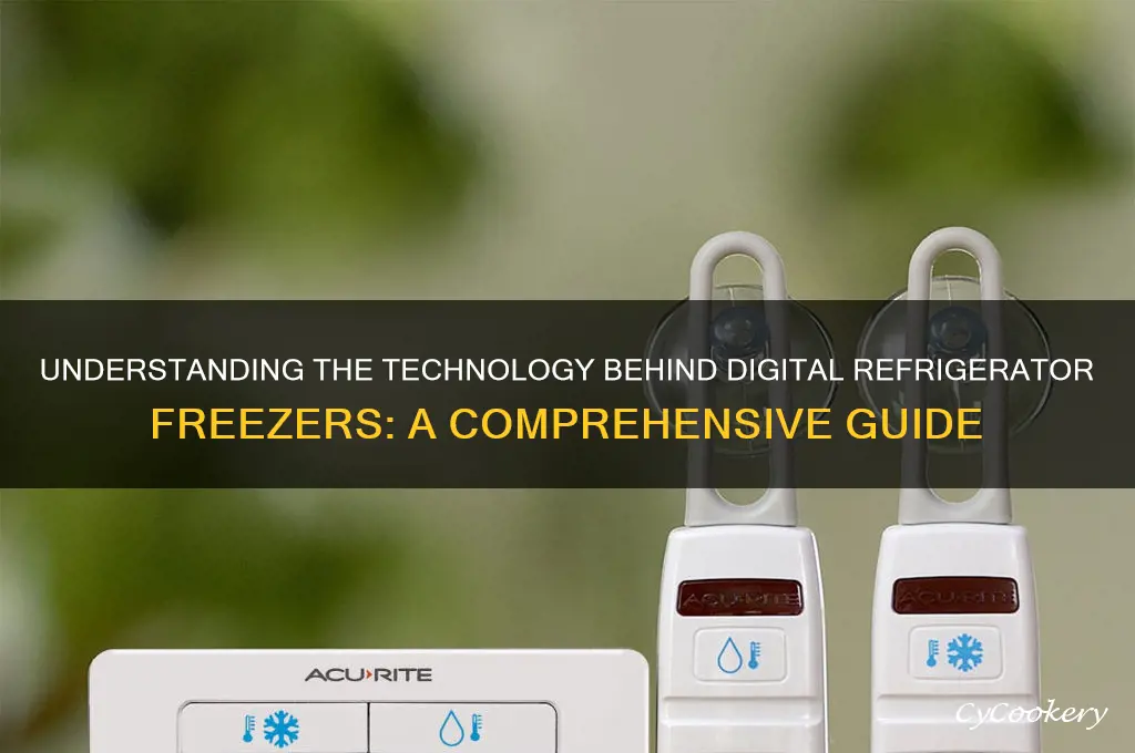 how does the digital refrigerator freezer work