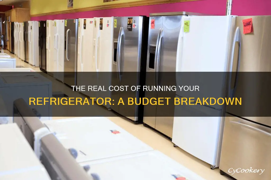 how expencive is it to run a refrigerator