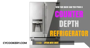 Maximizing Kitchen Space: Counter Depth Refrigerator Push-Back Limits Explained