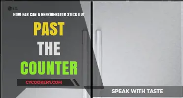 Refrigerator Placement Guide: How Far Can It Stick Out Past Counter?