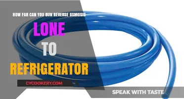 Running Reverse Osmosis Line to Fridge: Distance Limits Explained