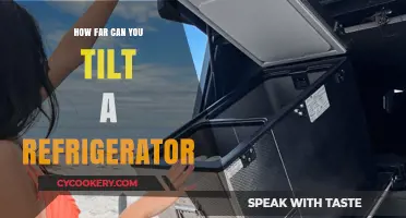 Safe Refrigerator Tilting: How Far Can You Go Without Risk?