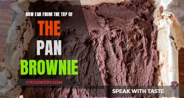 The Perfect Brownie: Baking Distance from Pan Top
