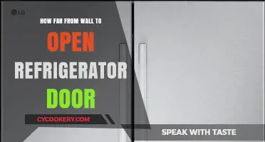 Optimal Refrigerator Placement: Clearing Space for Door Swing