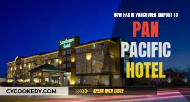 Exploring Vancouver: Airport to Pan Pacific Hotel Distance