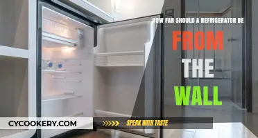 Optimal Refrigerator Placement: How Far from the Wall is Best?