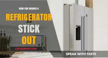 Ideal Refrigerator Placement: How Far Should It Stick Out?