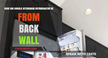 Optimal KitchenAid Refrigerator Placement: Distance from Back Wall Guide