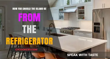 Optimal Distance: Island Placement Near Refrigerator for Efficient Kitchen Design