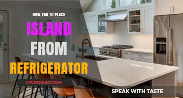Optimal Kitchen Layout: Island to Refrigerator Distance Guide