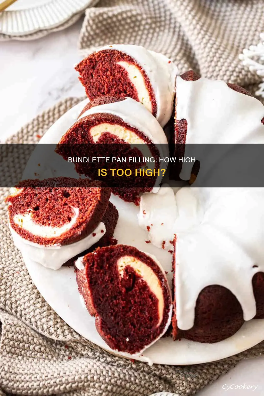 how far up should I fill a bundlette pan