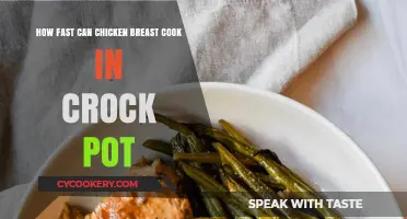 Quickly Cooked Chicken Breasts in a Crock Pot