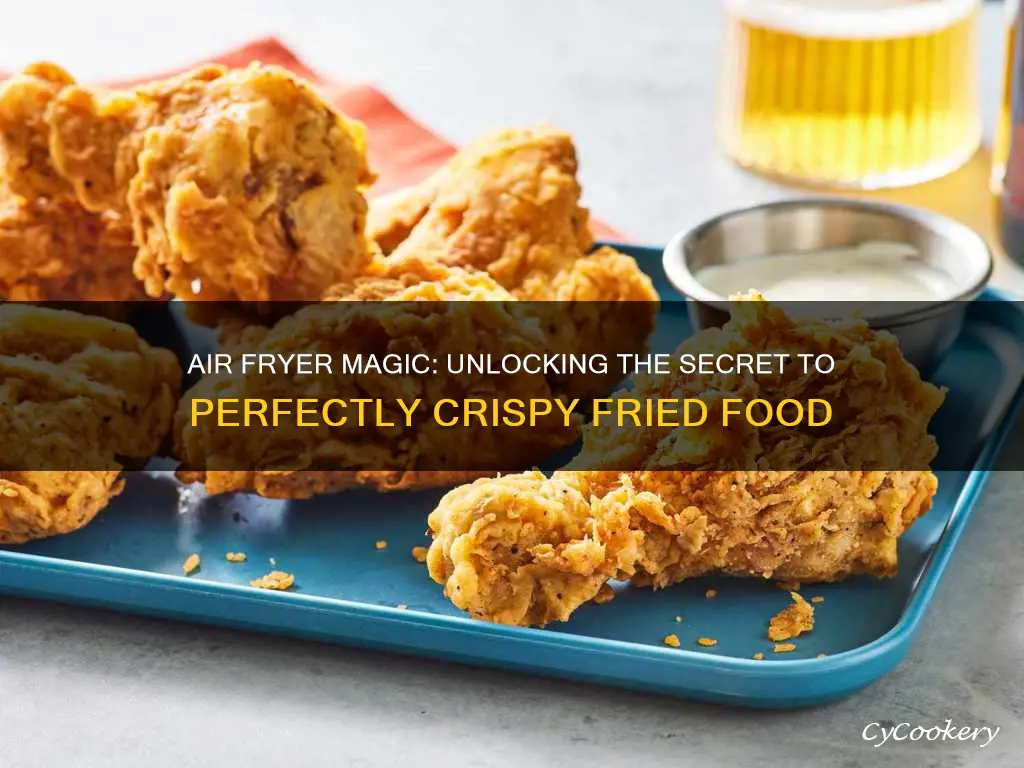 how fast does an air fryer cook fried