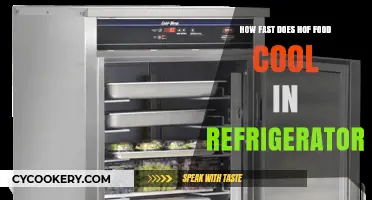 How Quickly Does Hot Food Cool in the Refrigerator?