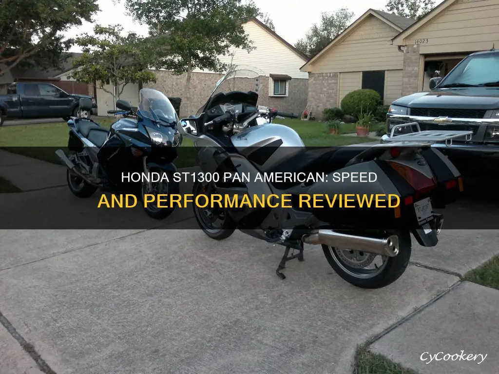 how fast does the honda st1300 pan american