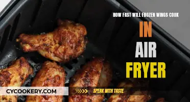 Quick and Tasty: Air Fryer Frozen Wings, Cooked to Perfection in Minutes!