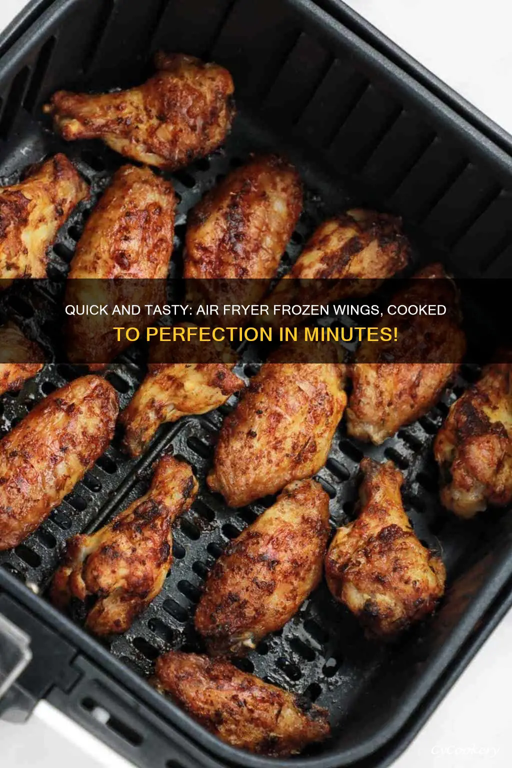 how fast will frozen wings cook in air fryer