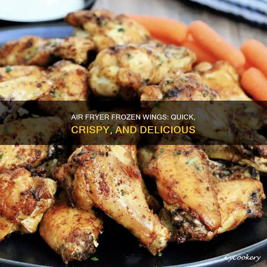 how fast will frozen wings cook in air fryer