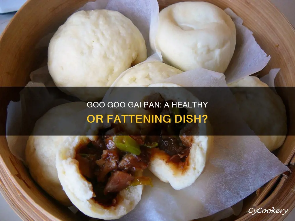 how fattening is goo goo gai pan
