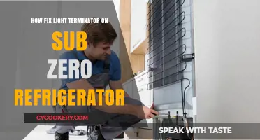 Fixing the Light Terminator on Your Sub-Zero Fridge: A Guide