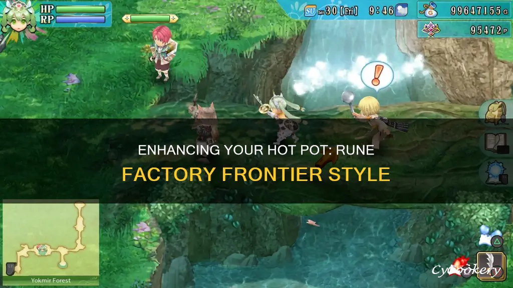 how fo you add to hot pot rune factory frontier