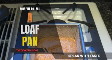 Fill Your Loaf Pan to This Level