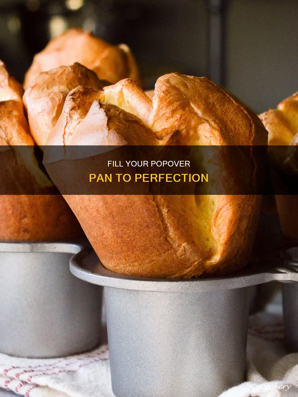 how full do you fill a popover pan