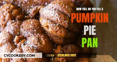 Fill Pumpkin Pie Pans to This Level for Perfection