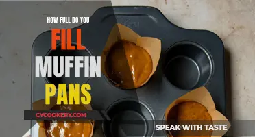 Fill Muffin Pans: The Perfect Measure for Baking
