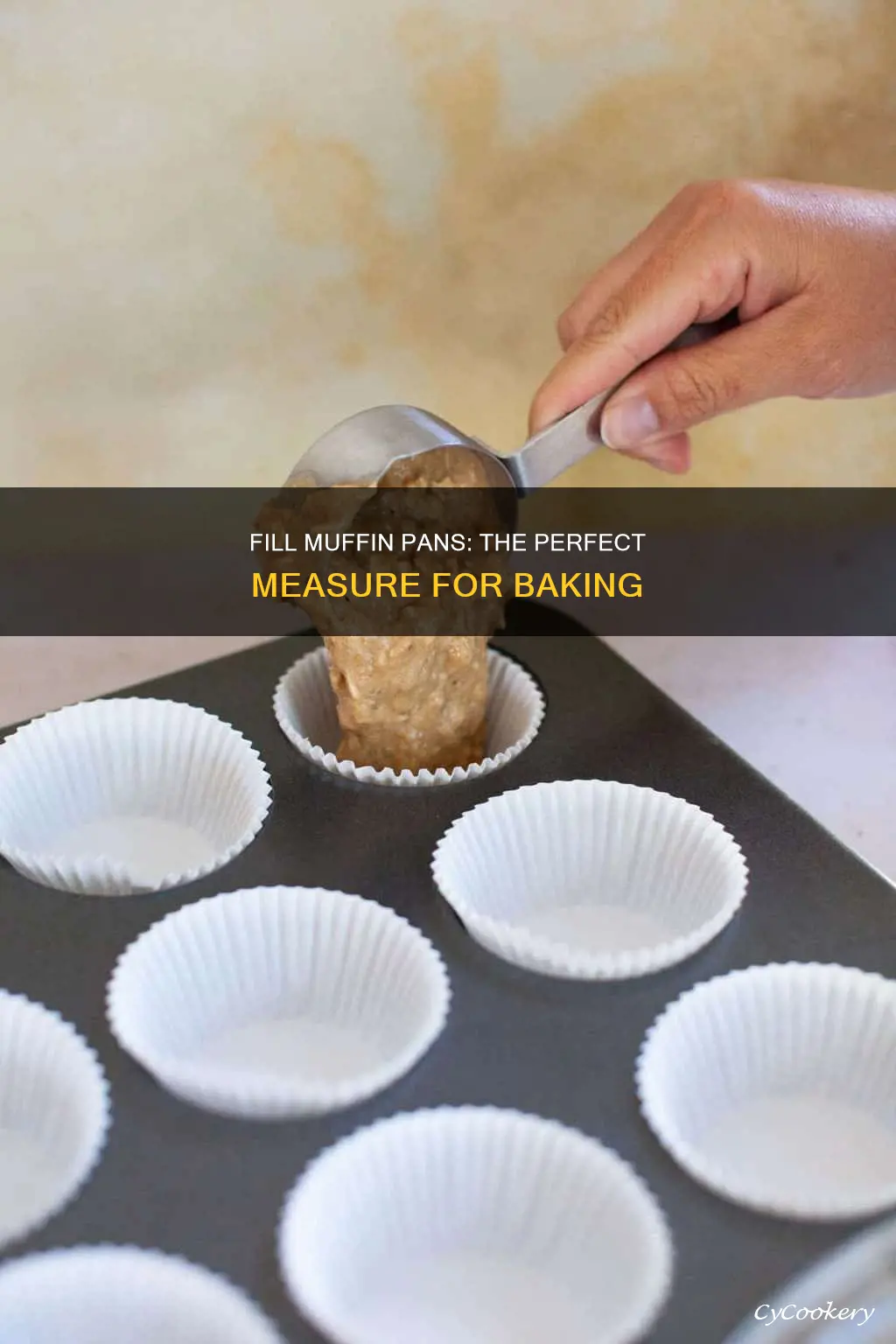 how full do you fill muffin pans