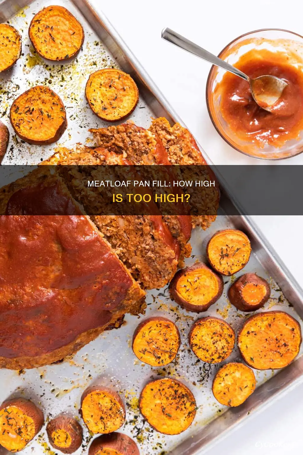 how full do you fill the pan for meatloaf