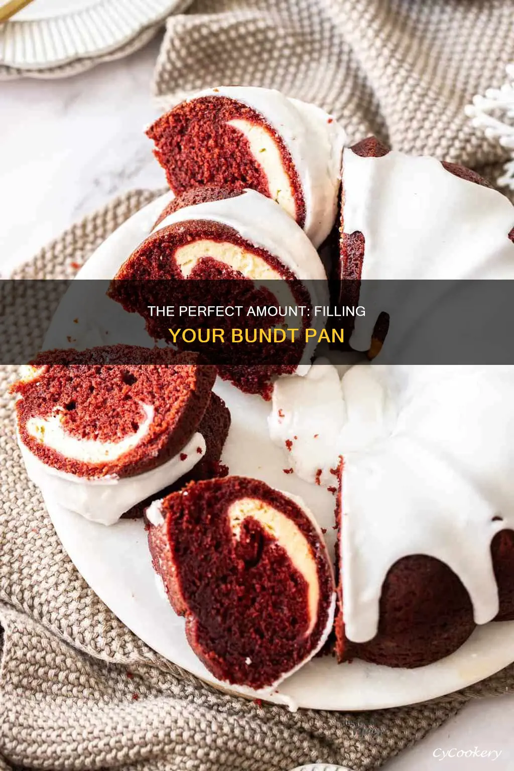 how full should you fill a bunt pan