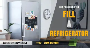 Optimal Fridge Capacity: How Full Should You Fill Your Refrigerator?