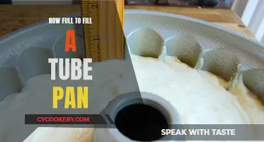 Filling a Tube Pan: How Much is Enough?