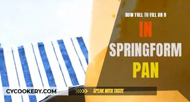 Fill it Right: 8-inch Springform Pan Tips