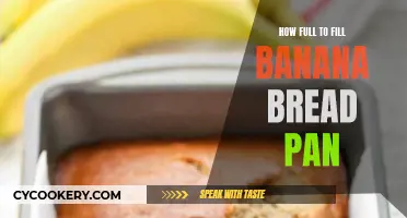 Banana Bread Baking: Filling the Pan to Perfection