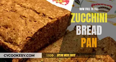 Zucchini Bread Baking: Filling the Pan Perfectly