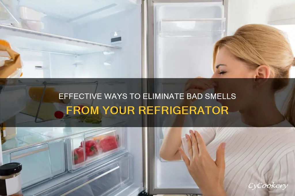 how get bad smell out of refrigerator