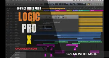 Stereo Panning in Logic Pro X: A Guide