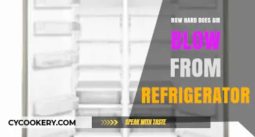 Refrigerator Airflow Power: Measuring the Force of Cold Air Blow