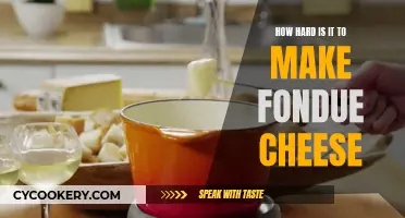 Making Fondue Cheese: A Tricky Melting Challenge