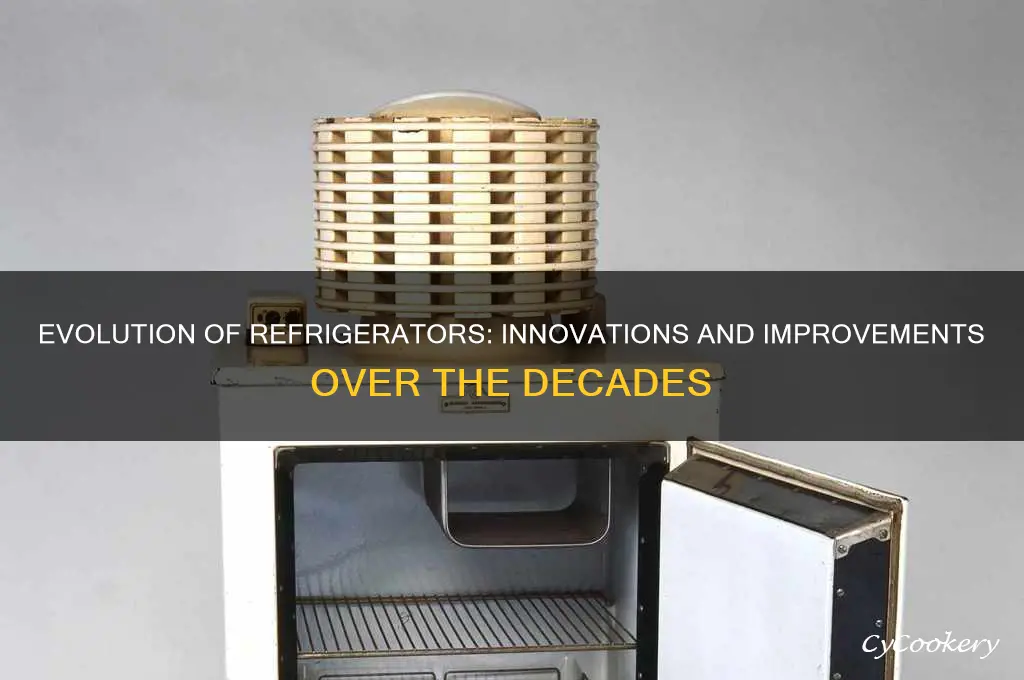 how has the refrigerator been improved over the years