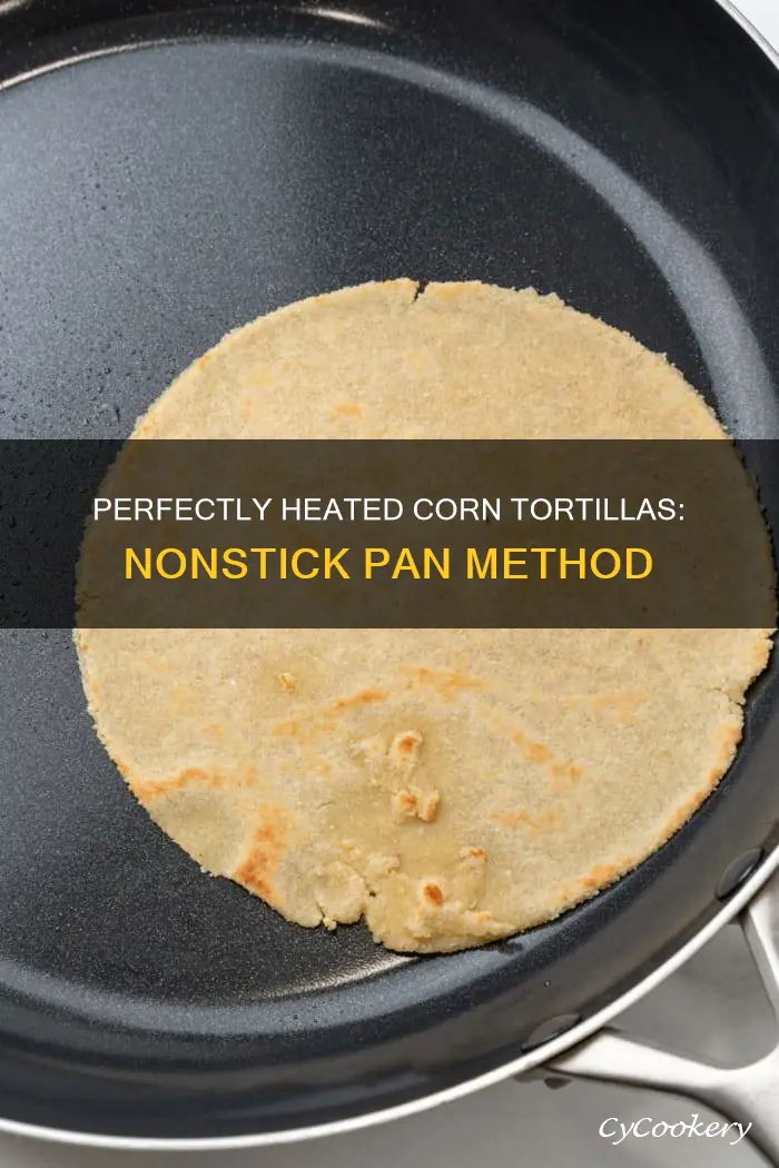 how heat corn tortillas for tacos with nonstick pans