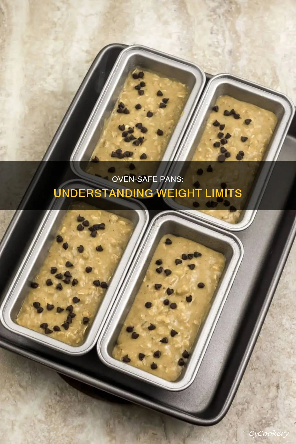 how heavy a pan can go in the oven