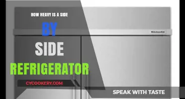Side-by-Side Refrigerator Weight: What to Expect Before Buying