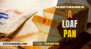 Bread Baking: Loaf Pan Dough Weight Guide